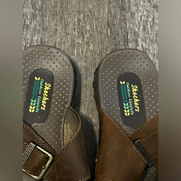 FINAL PRICE Skechers Leather Outdoor Lifestyle Sandals - Picture 4 of 4